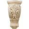Ekena Millwork 6 1/4"W x 7 5/8"D x 14 1/8"H Large Floral Corbel, Rubberwood COR06X07X14FLRW - alternate 3
